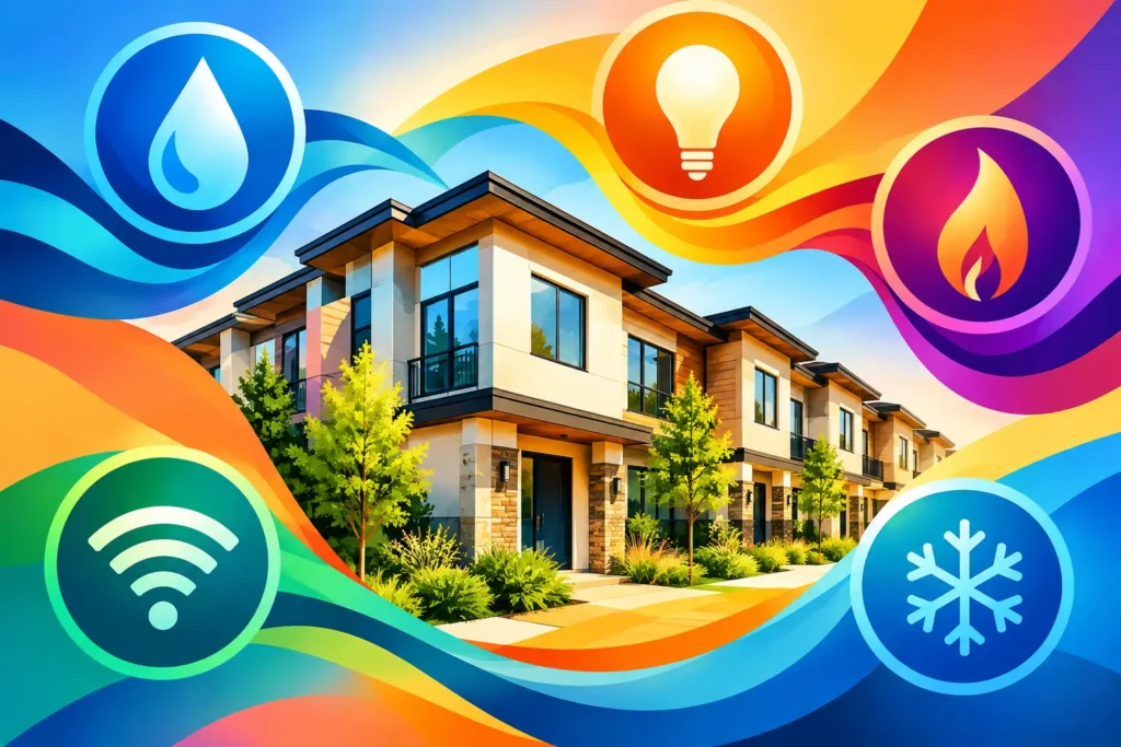 Which Utilities Do Renters Pay in a Townhome?